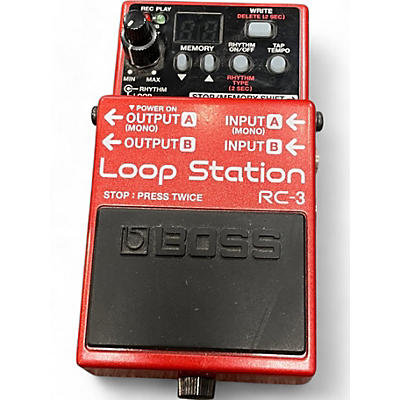 Used BOSS RC3 Loop Station Pedal