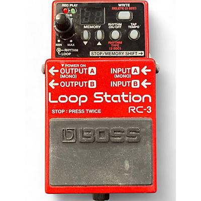 Used BOSS RC3 Loop Station Pedal