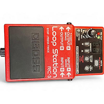 Used BOSS RC3 Loop Station Pedal