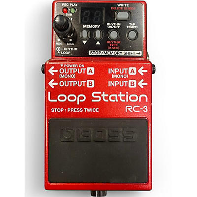 Used BOSS RC3 Loop Station Pedal