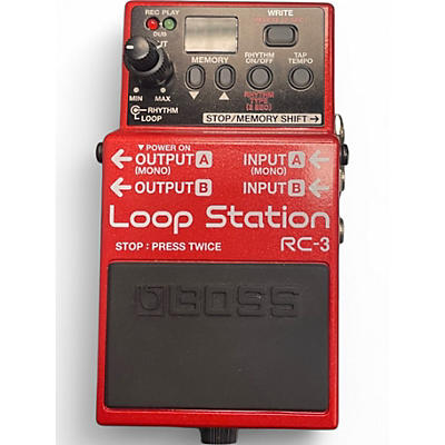 Used BOSS RC3 Loop Station Pedal