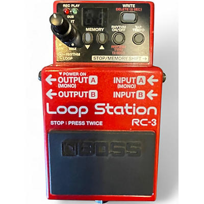 Used BOSS RC3 Loop Station Pedal