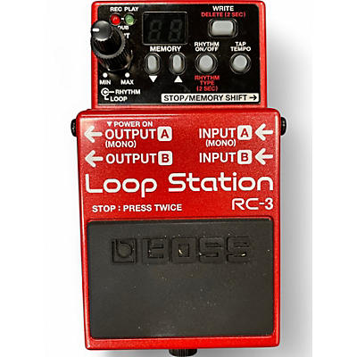 Used BOSS RC3 Loop Station Pedal