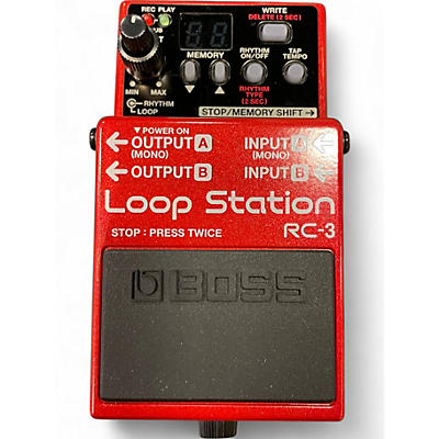 Used BOSS RC3 Loop Station Pedal