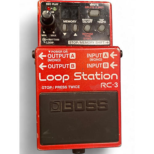 Used BOSS RC3 Loop Station Pedal