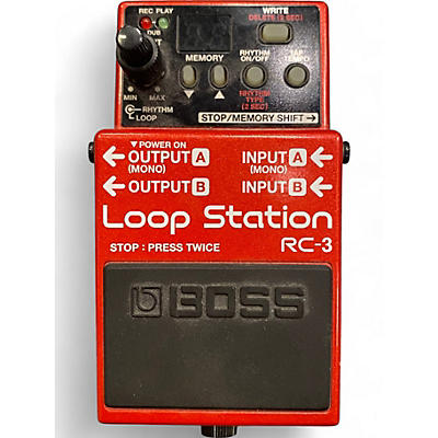 Used BOSS RC3 Loop Station Pedal
