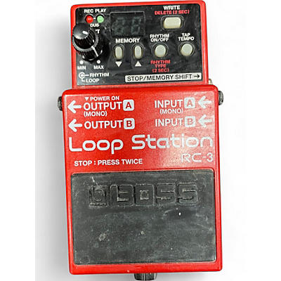 Used BOSS RC3 Loop Station Pedal