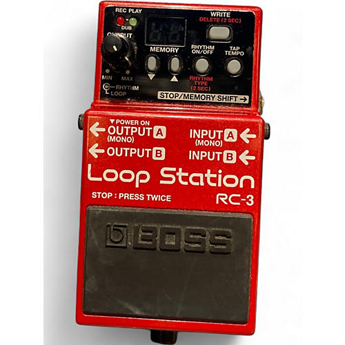 Used BOSS RC3 Loop Station Pedal