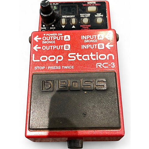 Used BOSS RC3 Loop Station Pedal
