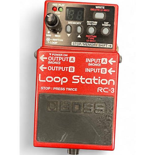 Used BOSS RC3 Loop Station Pedal