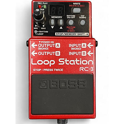 Used BOSS RC3 Loop Station Pedal