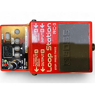 Used BOSS RC3 Loop Station Pedal
