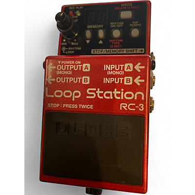 Used BOSS RC3 Loop Station Pedal