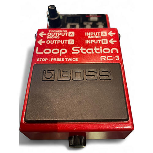 Used BOSS RC3 Loop Station Pedal