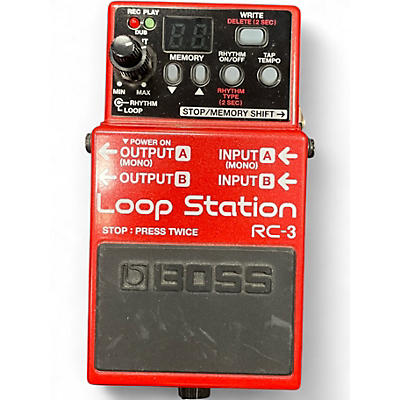 Used BOSS RC3 Loop Station Pedal