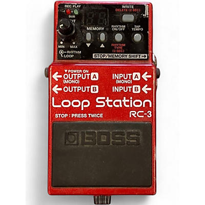 Used BOSS RC3 Loop Station Pedal