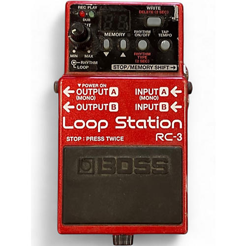 Used BOSS RC3 Loop Station Pedal