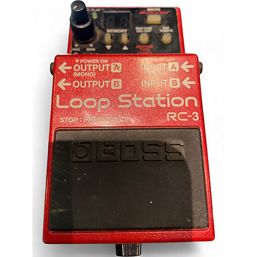 Used BOSS RC3 Loop Station Pedal