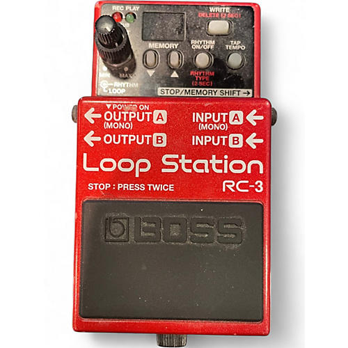 Used BOSS RC3 Loop Station Pedal