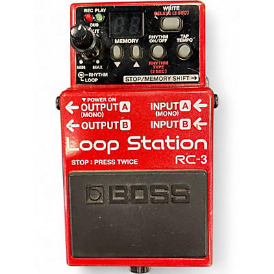 Used BOSS RC3 Loop Station Pedal