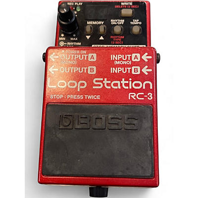 Used BOSS RC3 Loop Station Pedal