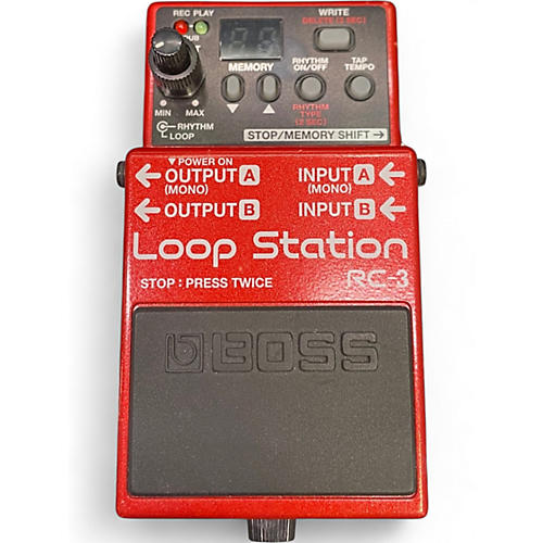 Used BOSS RC3 Loop Station Pedal
