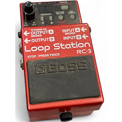 Used BOSS RC3 Loop Station Pedal