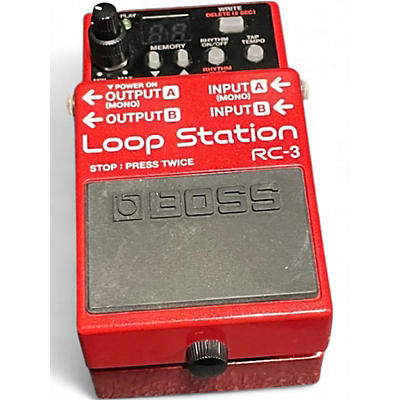 Used BOSS RC3 Loop Station Pedal