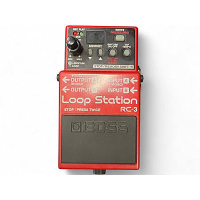 Used BOSS RC3 Loop Station Pedal