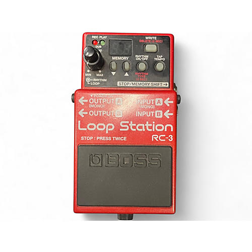 Used BOSS RC3 Loop Station Pedal