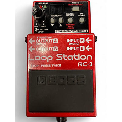 Used BOSS RC3 Loop Station Pedal