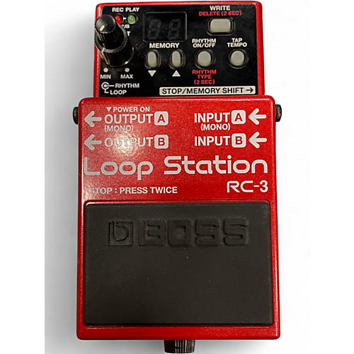 Used BOSS RC3 Loop Station Pedal