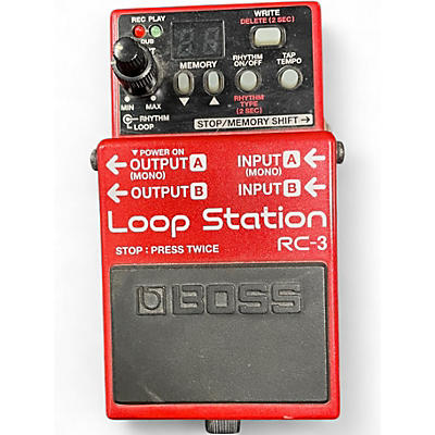 Used BOSS RC3 Loop Station Pedal