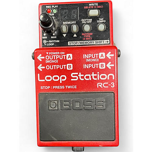 Used BOSS RC3 Loop Station Pedal