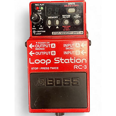 Used BOSS RC3 Loop Station Pedal