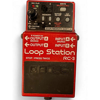Used BOSS RC3 Loop Station Pedal