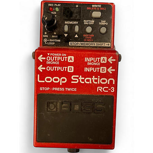 Used BOSS RC3 Loop Station Pedal