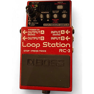 Used BOSS RC3 Loop Station Pedal