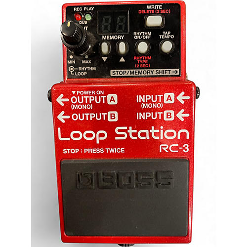 Used BOSS RC3 Loop Station Pedal