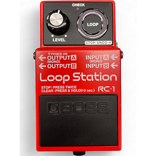 Used BOSS RC3 Loop Station Pedal