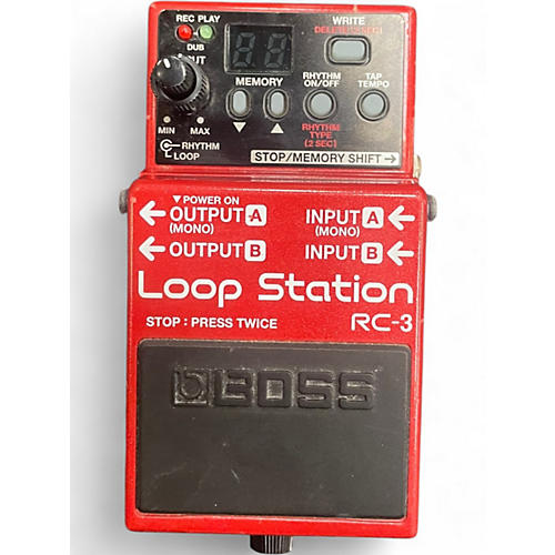 Used BOSS RC3 Loop Station Pedal