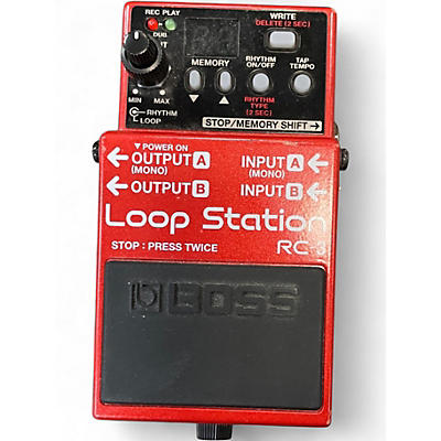 Used BOSS RC3 Loop Station Pedal