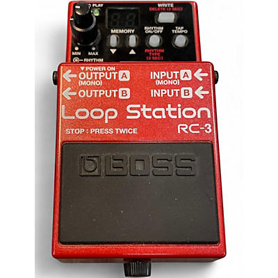 Used BOSS RC3 Loop Station Pedal