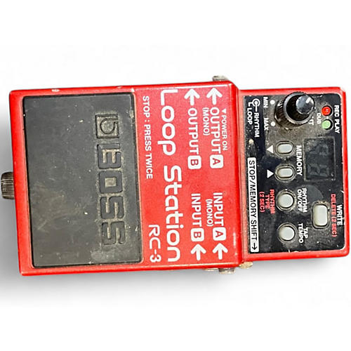 Used BOSS RC3 Loop Station Pedal
