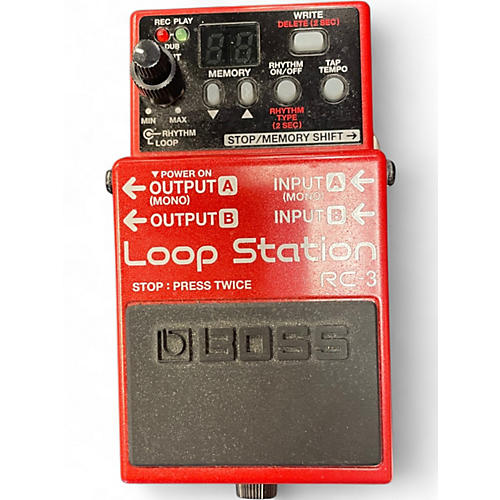 Used BOSS RC3 Loop Station Pedal