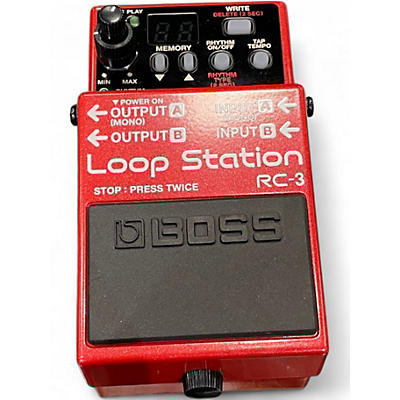 Used BOSS RC3 Loop Station Pedal