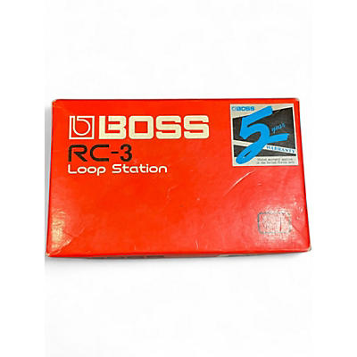 Used BOSS RC3 Loop Station Pedal