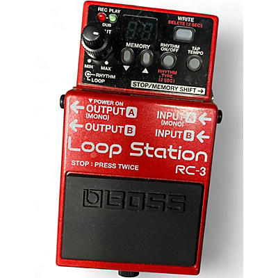 Used BOSS RC3 Loop Station Pedal