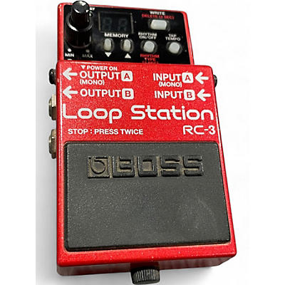 Used BOSS RC3 Loop Station Pedal