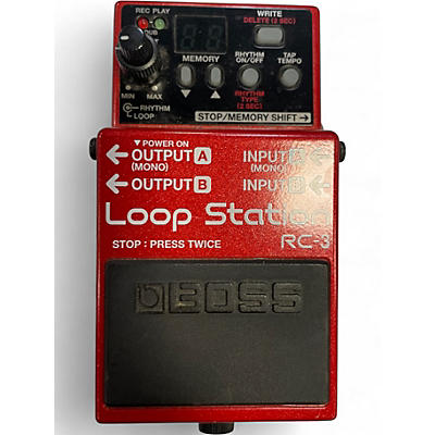 Used BOSS RC3 Loop Station Pedal